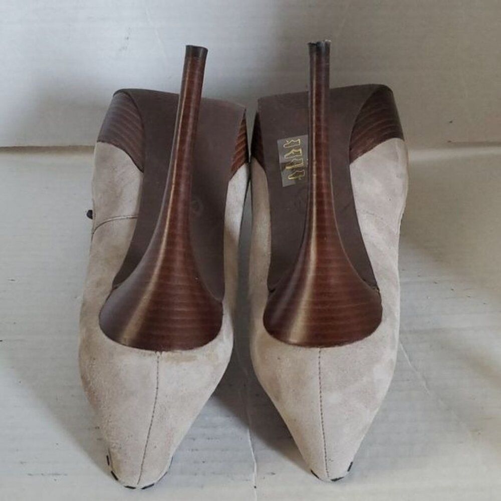 Michael Kors Stiletto Heels Pumps Platform Peep Toe Bennet Women's WOMAN'S 8.5 - Picture 9 of 16